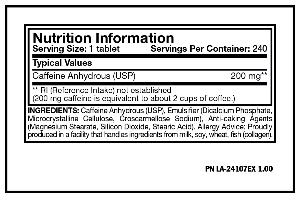 Mutant Caffeine 240 tab