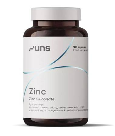 UNS Zinc 30 mg 180 caps